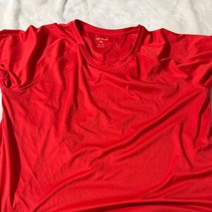 tek gear Bright Red Athletic Crew Neck Tee